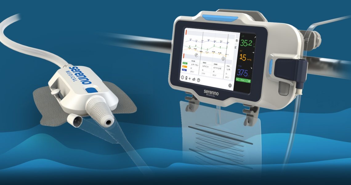 Serenno device and disposable