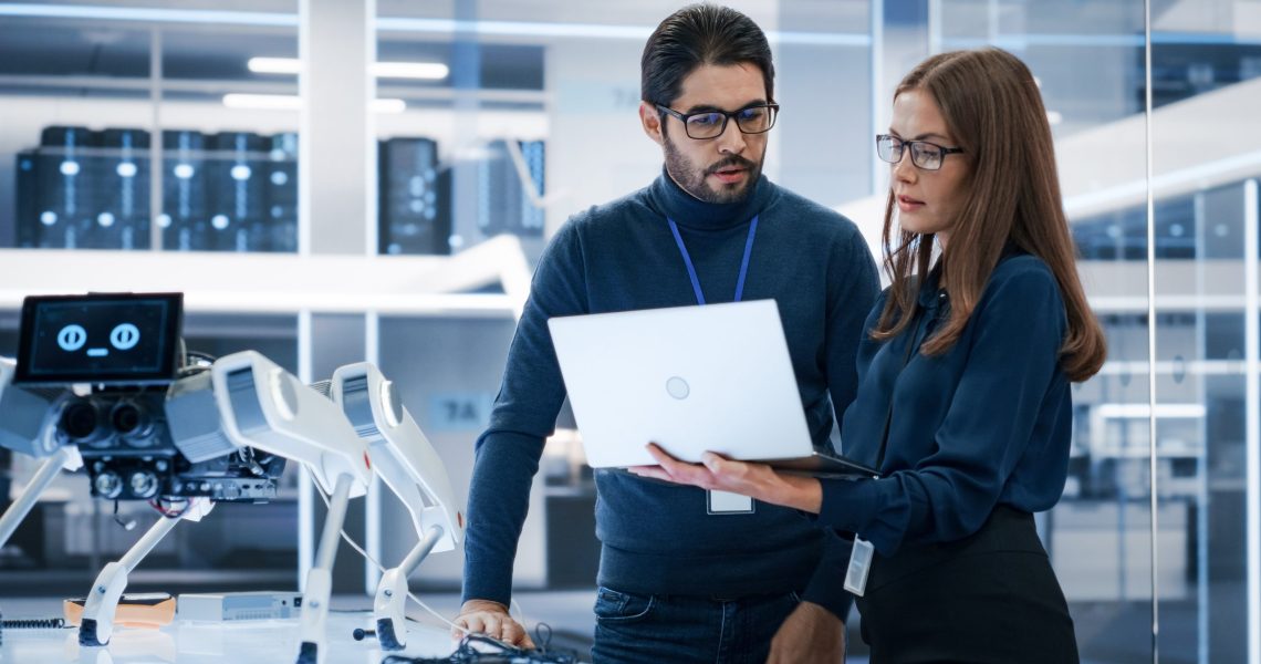 Professional,Multicultural,Team,Of,Female,And,Male,Engineers,Work,On