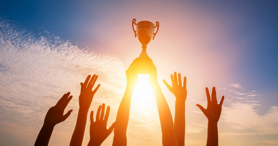 Success,Of,Teamwork,,Joint,Achievement,Of,Goal,In,Business,And