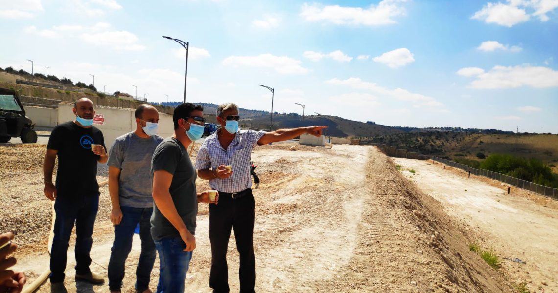 כפר קיש_ביקור חבר הכנסת רם בן ברק