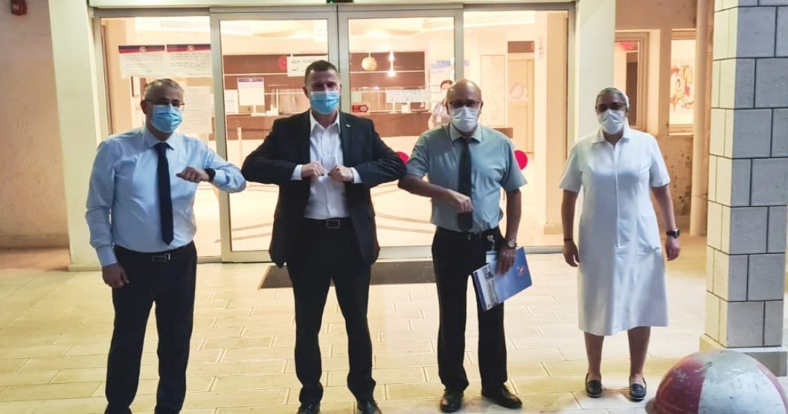 סיור בבית החולים הצרפתי